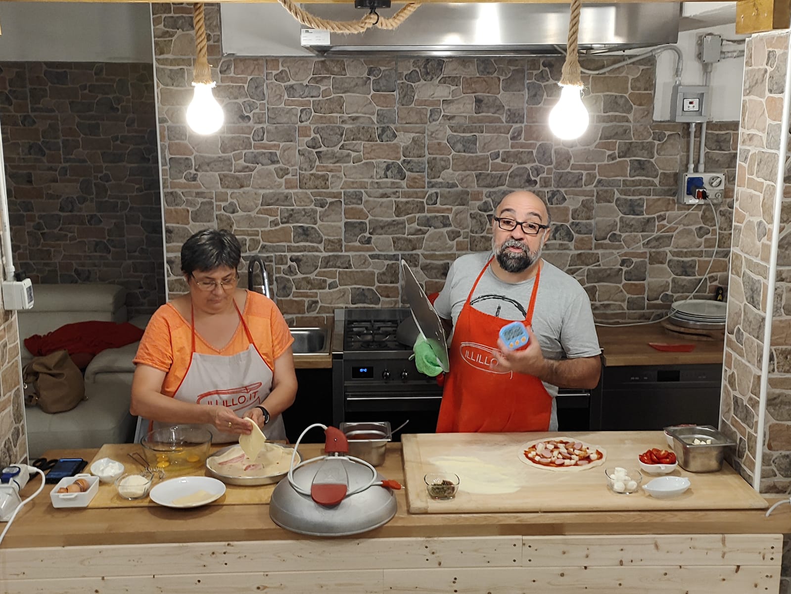 La diretta del mercoledì col fornetto pizza illillo.