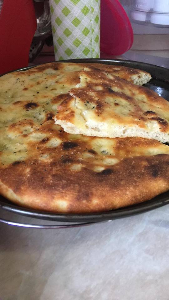 La focaccia col fornetto pizza.