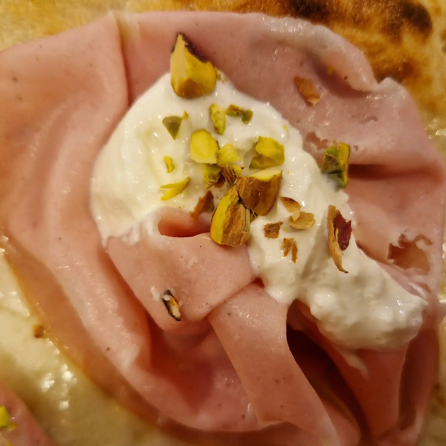 La Pizza con Mortadella La Pizza con Mortadella