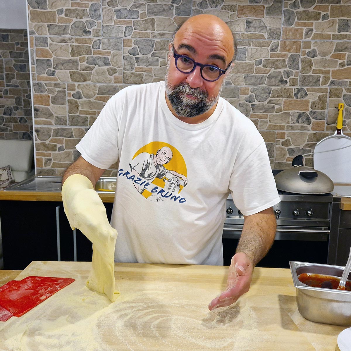 Pizza con Farina Manitoba Pizza con Farina Manitoba